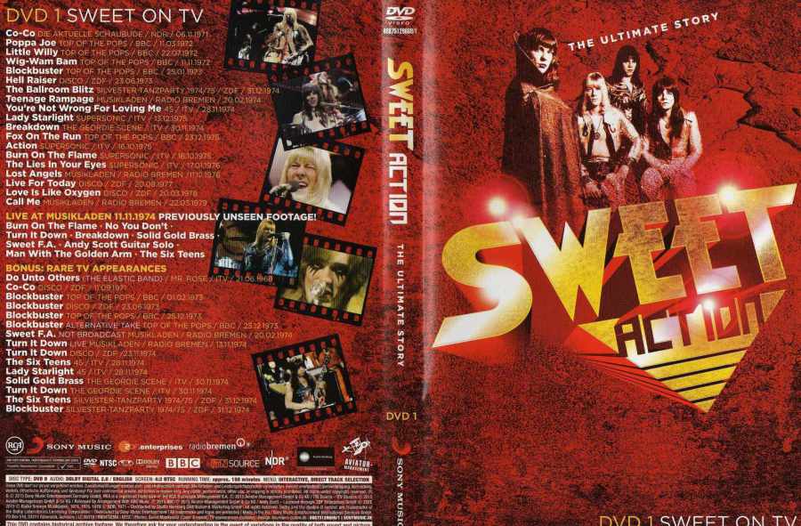 Sweet 　DVD THE EURODISCO SHOP - The Sweet